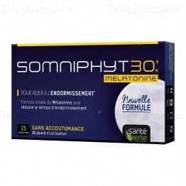 Somniphyt 30' melatonine 1mg 15 comprimes