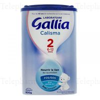 GALLIA CALISMA 2 Lait pdr B/800g