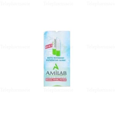 AMILAB SOIN LEVRES DUO BLISTER
