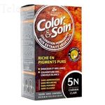Color & Soin Coloration Permanente Teinte Châtain clair - 5N
