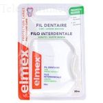 Protection caries fil dentaire cire menthole