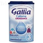 Calisma 3 croissance lait en poudre 12 mois-3 ans 800g