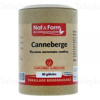 NAT&FORM CANNEBERGE 7% GELU6