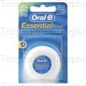 Oral b fil dentaire cire essential floss menthe 50m