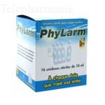 Phylarm Solution stérile - 16 unidoses stériles de 10 ml
