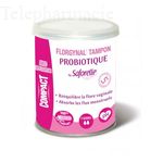 SAFORELLE Florgynal tampons probiotique avec applicateur normaux x 9