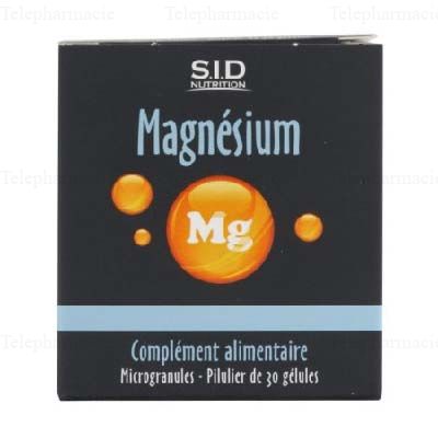 SID NUTRITION Phytoclassics Magnésium boîte de 30 gélules 